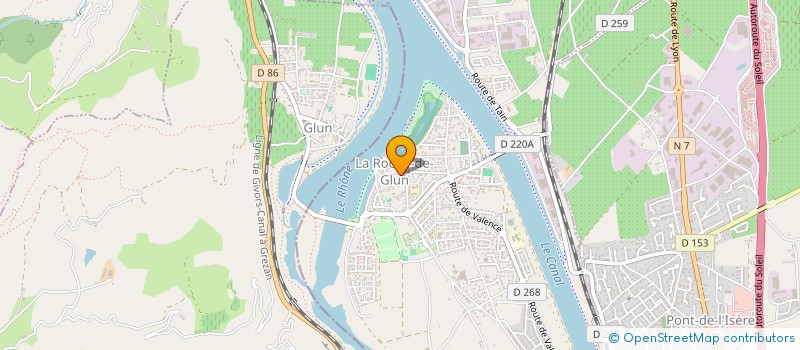 localisation de l'entreprise 835 191 776   LA ROCHE-DE-GLUN