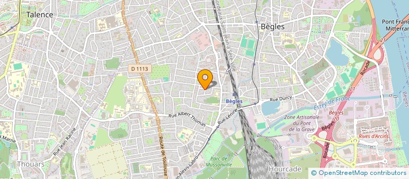 localisation de l'entreprise 835 195 397  à BEGLES