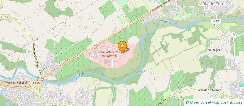 localisation de l'entreprise 835 195 504   CERET