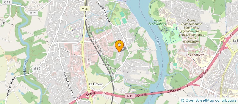 localisation de l'entreprise 835 197 583 à LA CHAPELLE-SUR-ERDRE