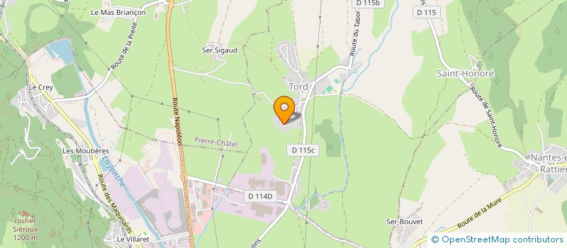 localisation de l'entreprise 835 203 886   SAINT-HONORE