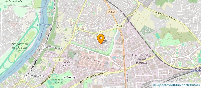 localisation de l'entreprise 835 210 303   CORMEILLES-EN-PARISIS