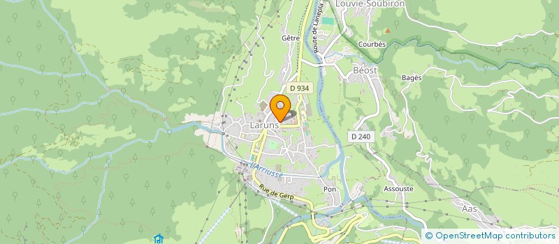 localisation de l'entreprise 835 258 138   LARUNS