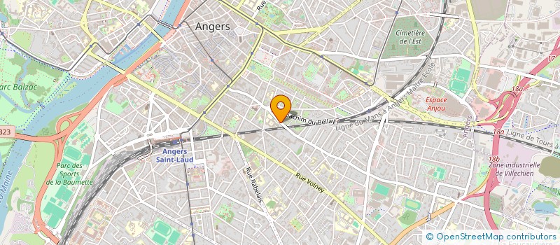 localisation de l'entreprise 835 258 187 à ANGERS