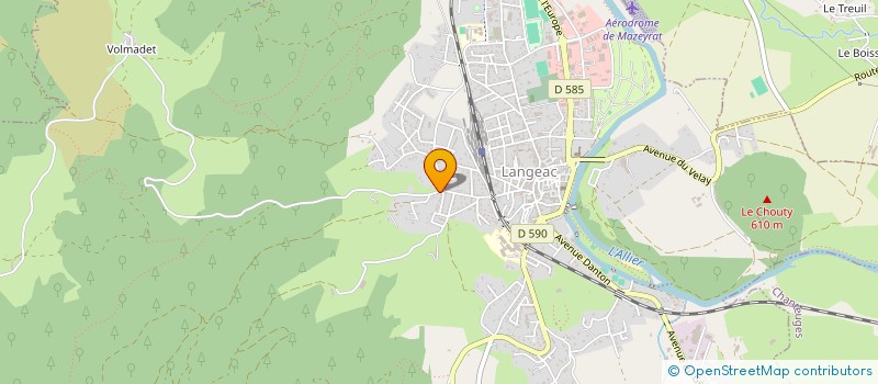 localisation de l'entreprise 835 262 080   LANGEAC