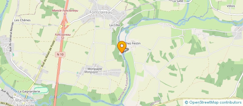 localisation de l'entreprise 835 291 436   RUFFEC