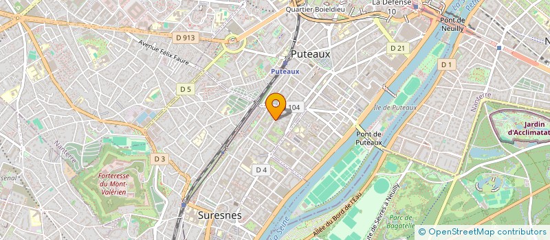 localisation de l'entreprise 835 296 740 à SURESNES
