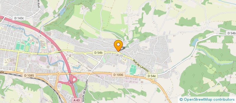 localisation de l'entreprise 835 332 412   SEREZIN-DE-LA-TOUR