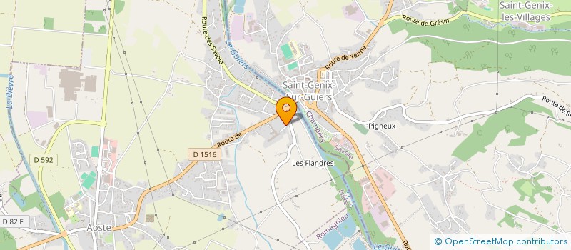 localisation de l'entreprise 835 346 644   LE PONT-DE-BEAUVOISIN