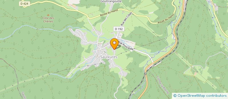 localisation de l'entreprise 835 383 100   SAULXURES