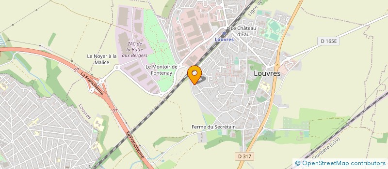 localisation de l'entreprise 835 395 765 à VILLEPINTE