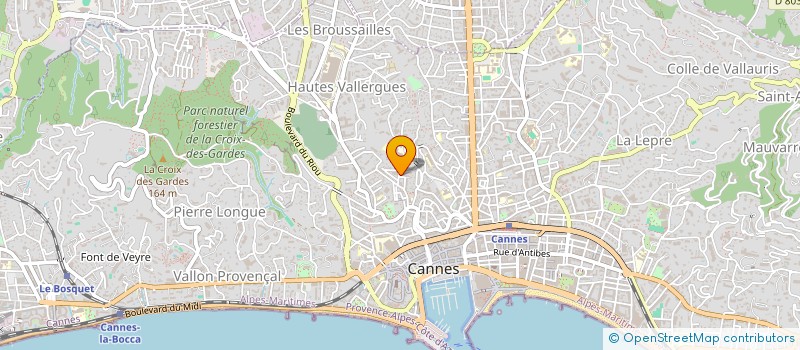 localisation de l'entreprise 837 477 181  à LE CANNET