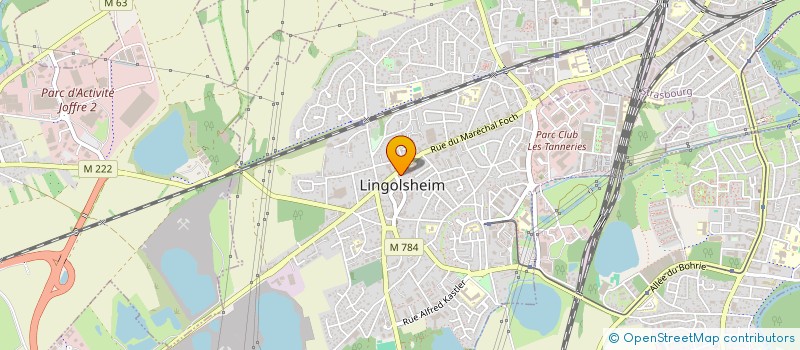localisation de l'entreprise 837 479 583 à STRASBOURG