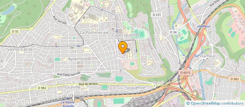 localisation de l'entreprise 837 495 787   LE HAVRE