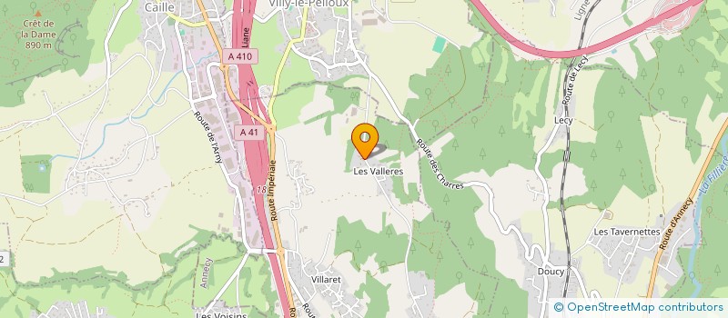 localisation de l'entreprise 837 511 385  à FILLIERE