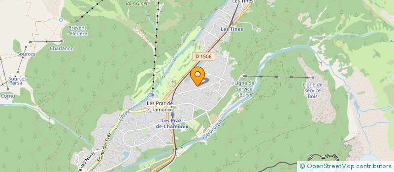 localisation de l'entreprise 837 524 677   SERVOZ