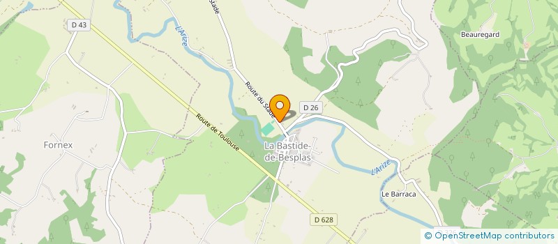 localisation de l'entreprise 837 532 035 à LA BASTIDE-DE-BESPLAS