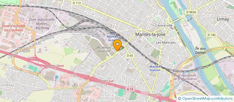 localisation de l'entreprise 837 532 746   MANTES-LA JOLIE