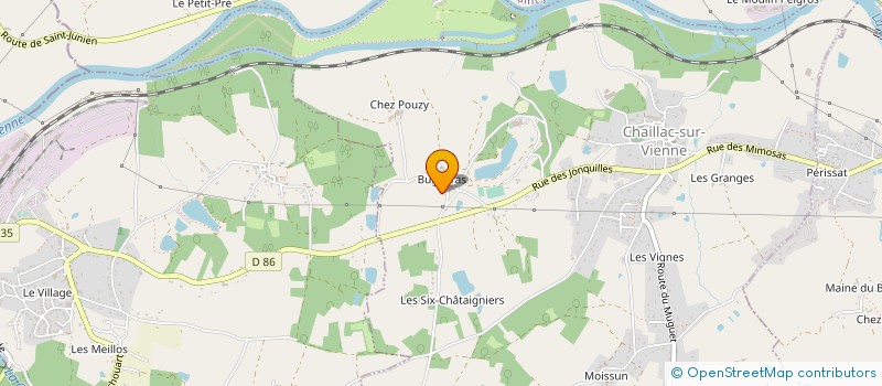 localisation de l'entreprise 837 536 820   ETAGNAC