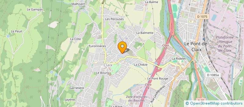 localisation de l'entreprise 837 539 469   GRENOBLE