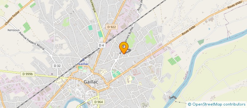 localisation de l'entreprise 837 545 110   GAILLAC