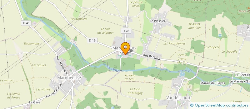 localisation de l'entreprise 837 549 328   GRUES