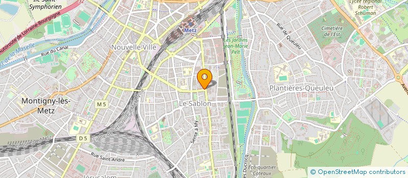 localisation de l'entreprise 837 561 349   METZ