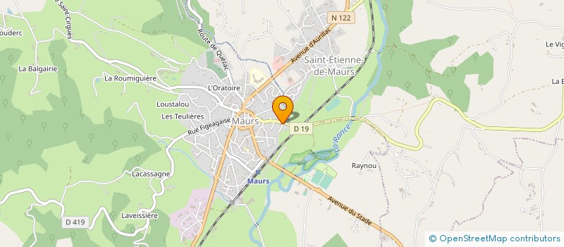 localisation de l'entreprise 837 562 065 à MAURS