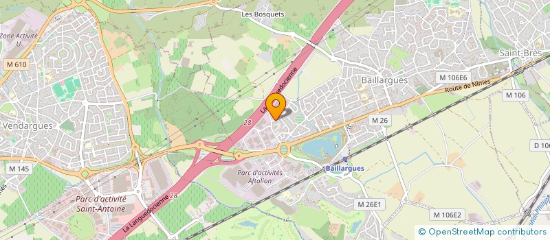 localisation de l'entreprise 837 575 315 à MONTPELLIER