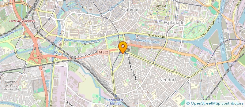 localisation de l'entreprise 837 577 717 à STRASBOURG
