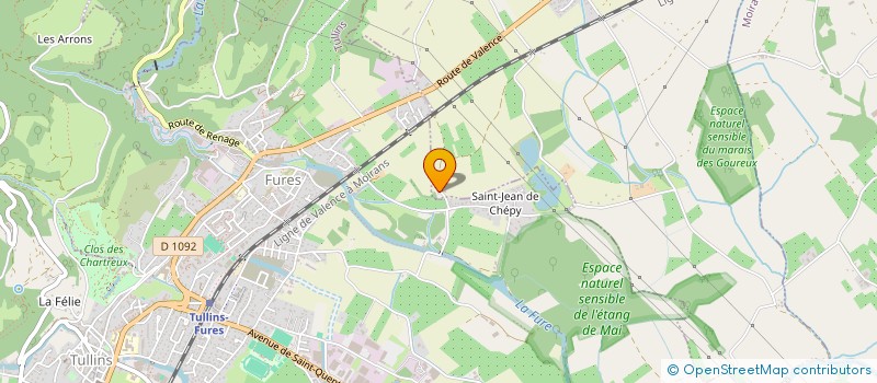 localisation de l'entreprise 837 579 556   VOUREY