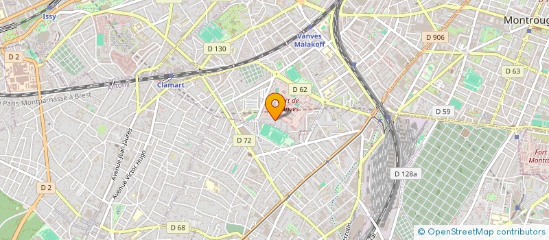 localisation de l'entreprise 837 587 609   MALAKOFF