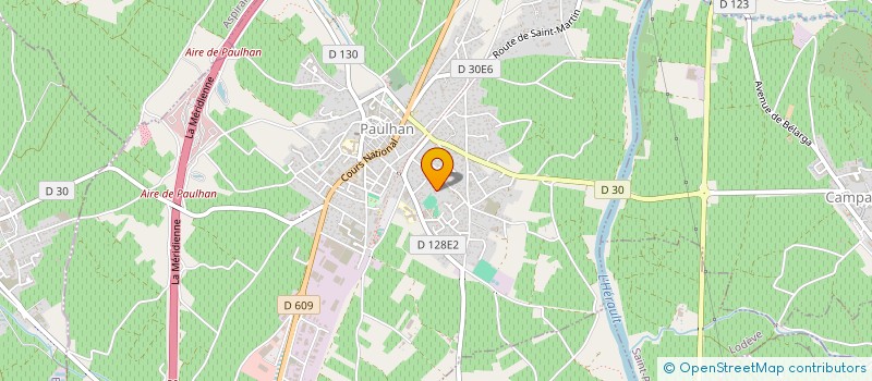 localisation de l'entreprise 837 594 860   PAULHAN