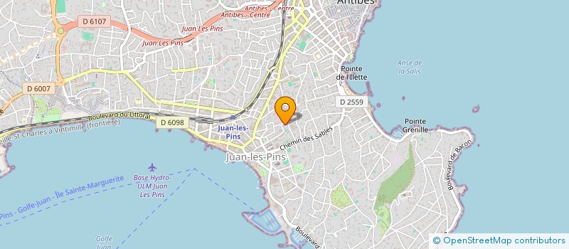 localisation de l'entreprise 837 596 535 à ANTIBES