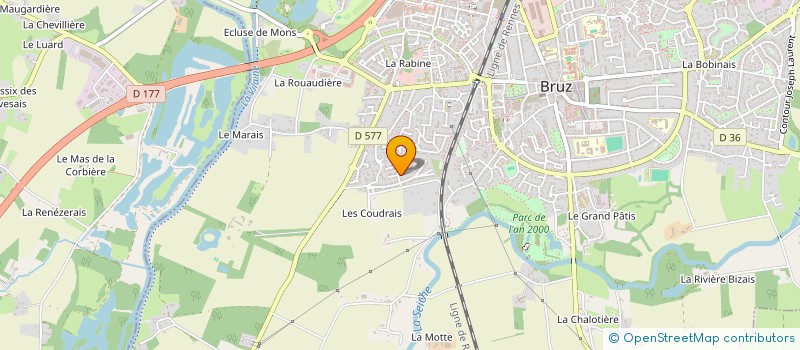 localisation de l'entreprise 837 600 469   ORGERES