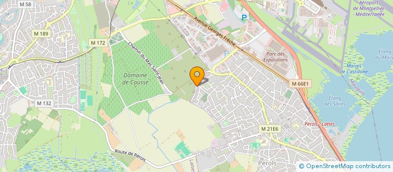 localisation de l'entreprise 837 607 373   PEROLS