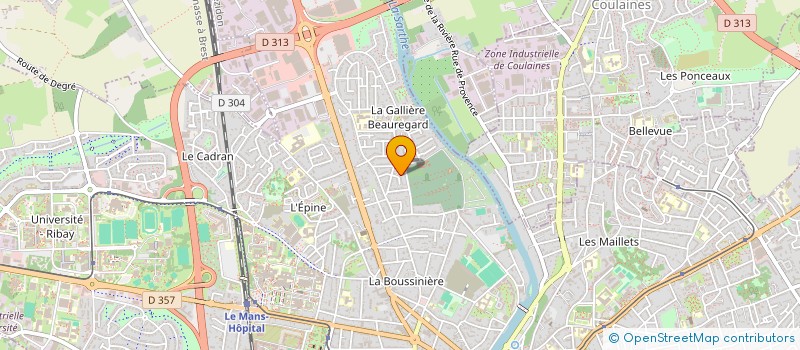 localisation de l'entreprise 837 623 099   LE MANS