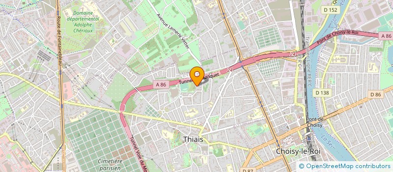 localisation de l'entreprise 837 625 003  à SAINT-MAUR-DES-FOSSES