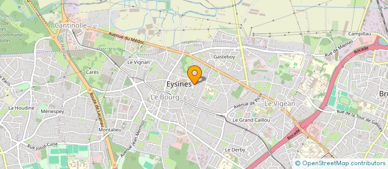 localisation de l'entreprise 837 631 407 à EYSINES