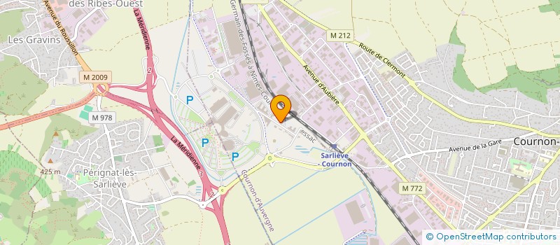 localisation de l'entreprise 837 634 823   COURNON-D'AUVERGNE