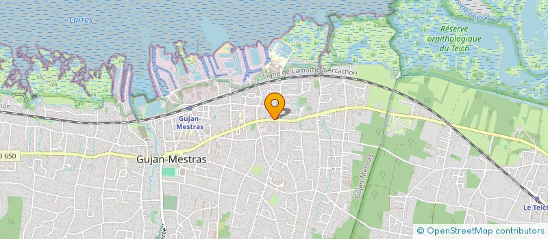 localisation de l'entreprise 837 648 740   GUJAN-MESTRAS