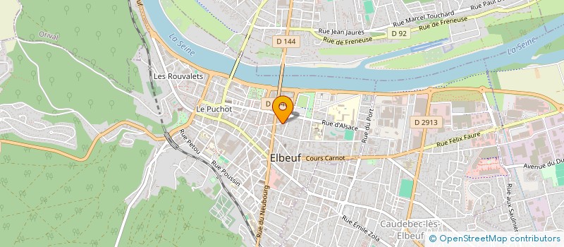 localisation de l'entreprise 837 650 076   ELBEUF