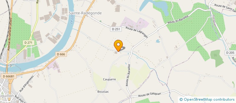 localisation de l'entreprise 837 672 179 à AIGUILLON