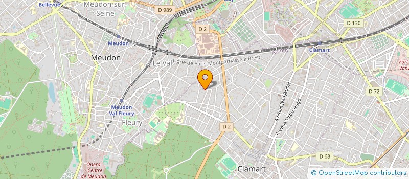 localisation de l'entreprise 837 679 174   CLAMART