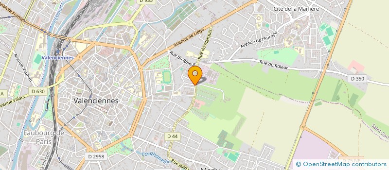 localisation de l'entreprise 837 712 637   VALENCIENNES