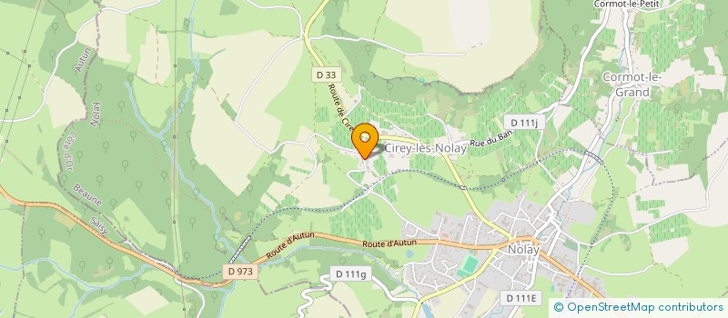 localisation de l'entreprise 837 715 382   NOLAY
