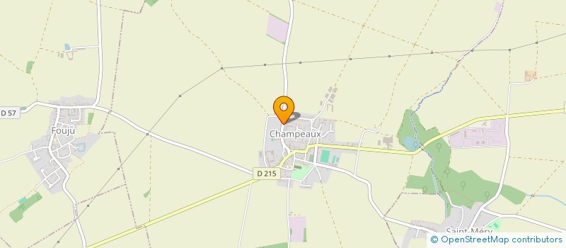 localisation de l'entreprise 837 720 234   CHAMPEAUX