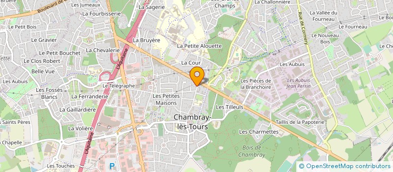 localisation de l'entreprise 837 720 853   CHAMBRAY-LES-TOURS
