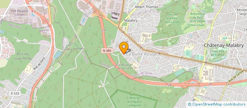 localisation de l'entreprise 837 721 240   CHATENAY-MALABRY