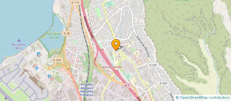 localisation de l'entreprise 837 729 029   VITROLLES